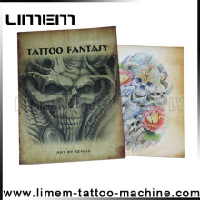 La más nueva alta calidad de diseño personalizado tatuaje libro en venta caliente